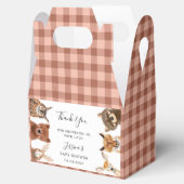 Ballotins Baby shower animal de bois mou (Ouvert)