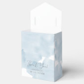 Ballotins Baby Shower aquarelle Ciel Bleu (Ouvert)