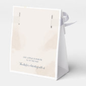 Ballotins Baby shower Aquarelle Ours Soleil (Arrière)