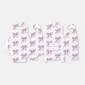 Ballotins Baby Shower Arc-en-ciel à ruban (Déplié)