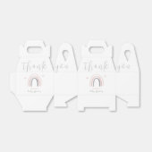 Ballotins Baby shower arc-en-ciel Boho neutre pour les femme (Déplié)