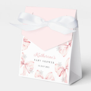 Ballotins Baby Shower Arc-en-Ciel Rose Neigeux