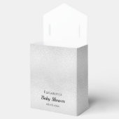 Ballotins Baby shower argent or ballons merci (Ouvert)