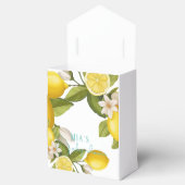 Ballotins Baby shower au citron moderne (Ouvert)