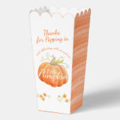 Ballotins Baby shower automnale citrouille mignon (Recto)