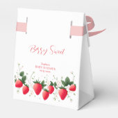 Ballotins Baby shower aux fraises | Berry Sweet (Arrière)