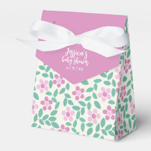 Ballotins Baby Shower aux Marguerites Rose Clair