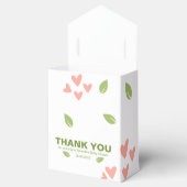 Ballotins Baby shower Avocado, Ballotin fille bébé (Ouvert)