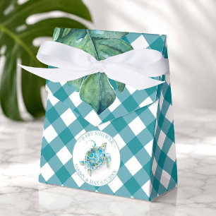 Ballotins Baby shower Ballotin Tortue de mer tropicale
