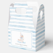 Ballotins Baby shower Bear Bleu Stripe (Ouvert)