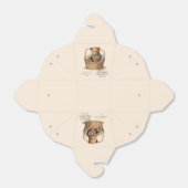 Ballotins Baby shower Bébé Bear Boys (Déplié)