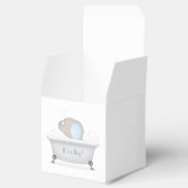 Ballotins Baby shower bébé éléphant bulle  garçon de bain (Ouvert)