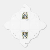 Ballotins Baby shower bébé Panda Bear Boy (Déplié)