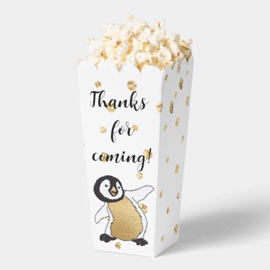 Ballotins Baby shower bébé Penguin et maman (Sauté)