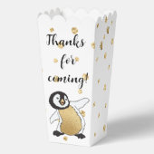 Ballotins Baby shower bébé Penguin et maman (Recto)