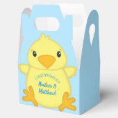 Ballotins Baby shower blanc (Ouvert)