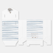 Ballotins Baby shower blanc aventure nautique (Déplié)