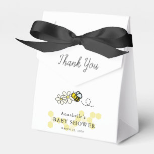 Ballotins Baby shower blanc Bee & Daisy