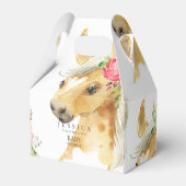 Ballotins Baby shower blanc rose (Verso)