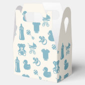 Ballotins Baby shower bleu (Ouvert)