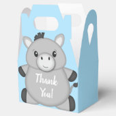 Ballotins Baby shower bleu âne (Ouvert)