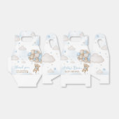 Ballotins Baby shower Bleu Bear Balloons (Déplié)