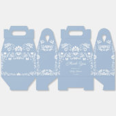 Ballotins Baby shower bleu Cielito Lindo (Déplié)