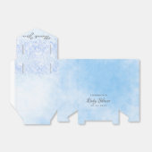 Ballotins Baby shower bleu clair garçon merci (Déplié)