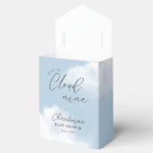 Ballotins Baby shower bleu Cloud 9 (Ouvert)