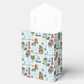 Ballotins Baby shower bleu côtier Merci (Ouvert)