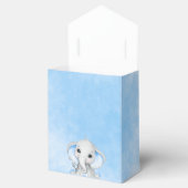 Ballotins Baby shower bleu éléphant garçon (Ouvert)