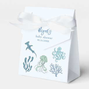 Ballotins Baby shower bleu océan
