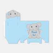 Ballotins Baby shower Blue Elephant (Déplié)