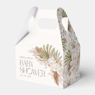 Ballotins Baby Shower Bohème Floral et Plumes