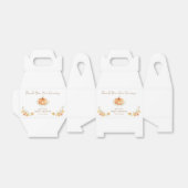 Ballotins Baby shower Boho Citrouille Fall Foliage (Déplié)