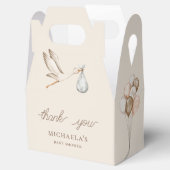 Ballotins Baby shower Boho couleur Merci personnalisé (Ouvert)