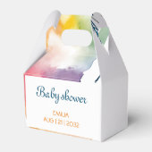 Ballotins Baby shower BOHO personnalisé (Arrière)