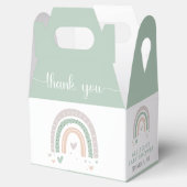 Ballotins Baby shower Boho Rainbow Sage (Ouvert)