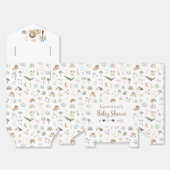 Ballotins Baby shower Boho Safari Aquarelle (Déplié)