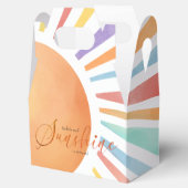 Ballotins baby shower Boho Sun 'Little Ray of Sunshine' (Ouvert)
