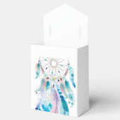 Ballotins Baby shower Boho Turquoise et Purple Dreamcatcher (Ouvert)