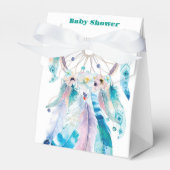 Ballotins Baby shower Boho Turquoise et Purple Dreamcatcher (Verso)