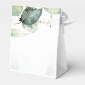 Ballotins Baby shower Botanique de feuillage Eucalyptus (Arrière)