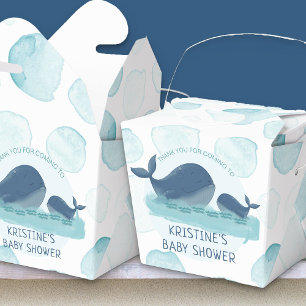 Ballotins Baby Shower Bulles d'Océan Baleines Heureuses