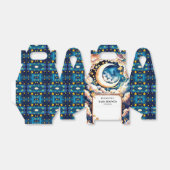 Ballotins Baby shower céleste de la lune enchantée (Déplié)