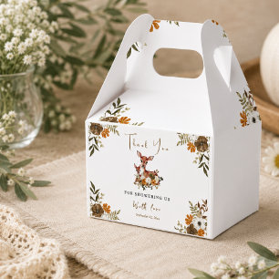 Ballotins Baby shower Cerf Bois Rustique