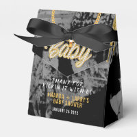 Baby Shower Chaîne en Or Hip Hop