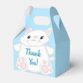 Ballotins Baby shower chat Kitty Blue (Arrière)