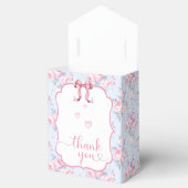 Ballotins Baby shower Chic Bow Merci Shabby (Ouvert)