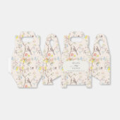 Ballotins Baby shower chinois rose floral (Déplié)